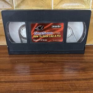 InterAct GameShark Pro How To Hack Like A Pro Nintendo 64 Version VHS Tape